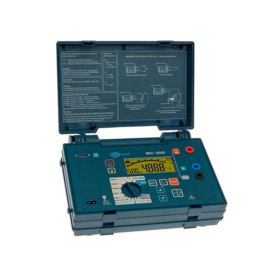 MIC-5000 Измеритель сопротивления, увлажненности и степени старения электроизоляции